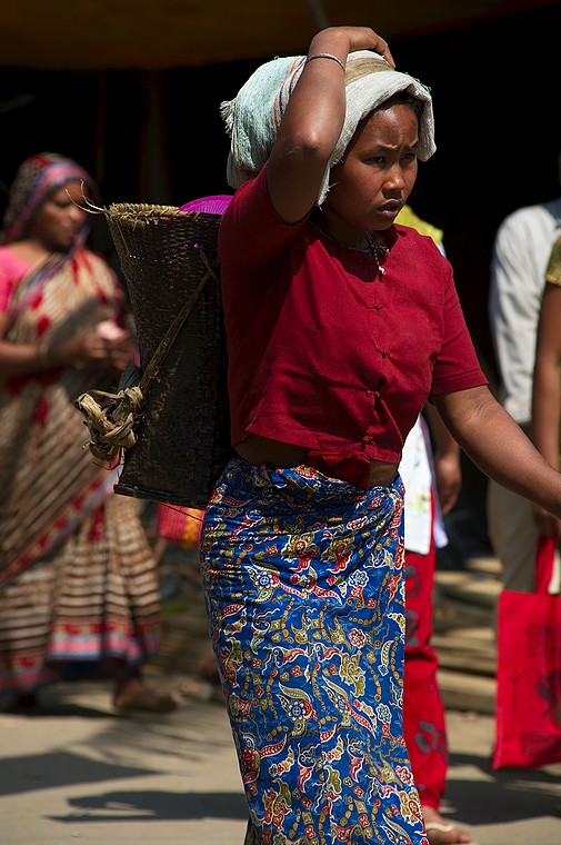 Bazar w Roangchhari (Chittagong Hill Tracts)